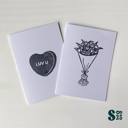 Valentines Day Cards - Pack of 2