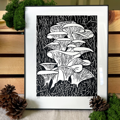 Handmade Mushroom Prints - 3 Pack