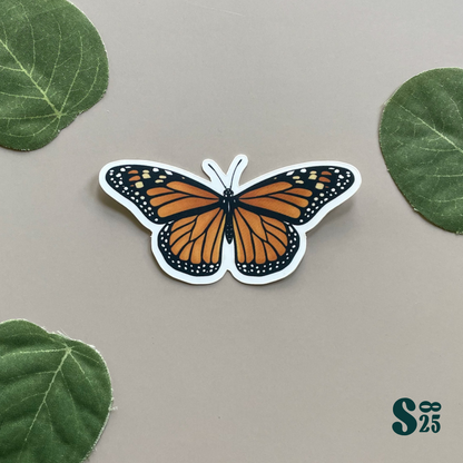 Monarch Butterfly Sticker