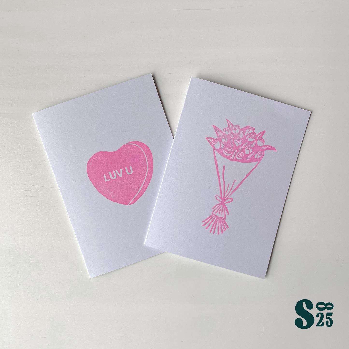 Valentines Day Cards - Pack of 2