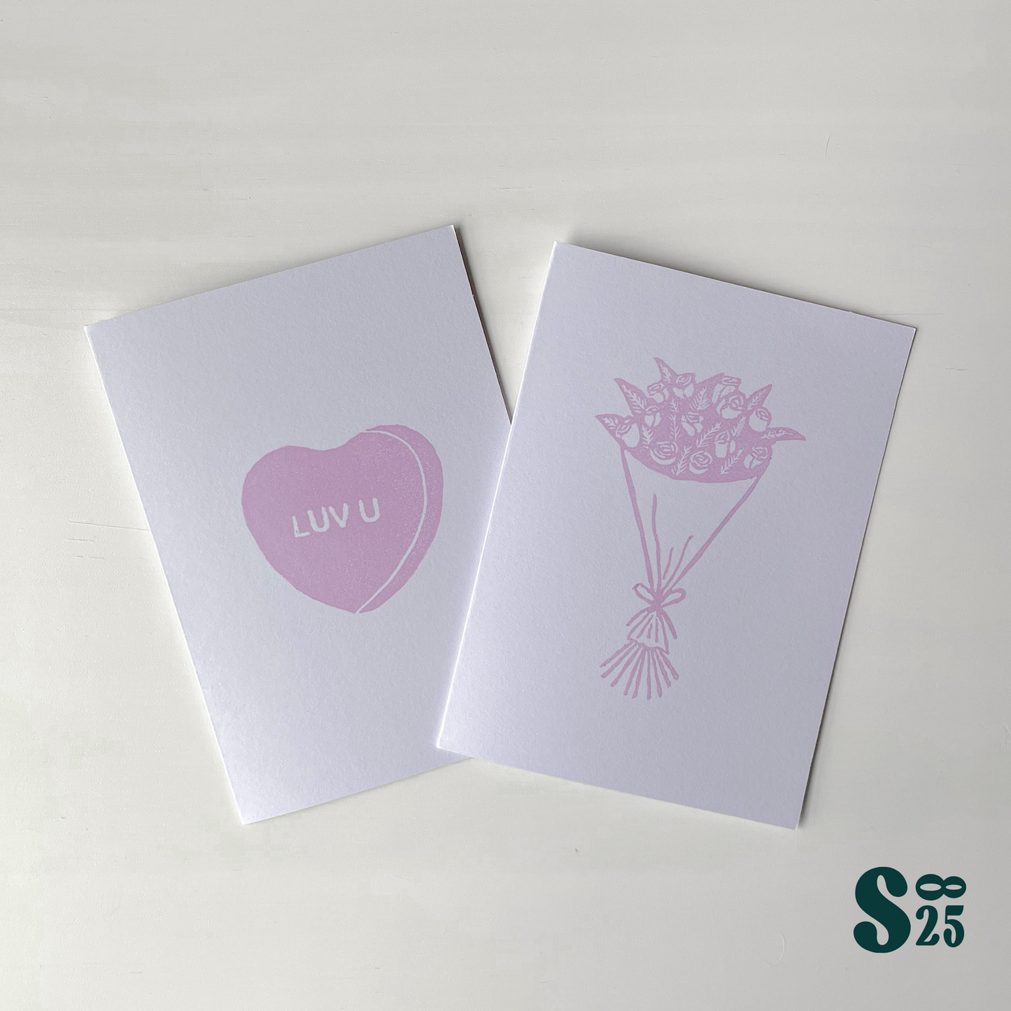 Valentines Day Cards - Pack of 2